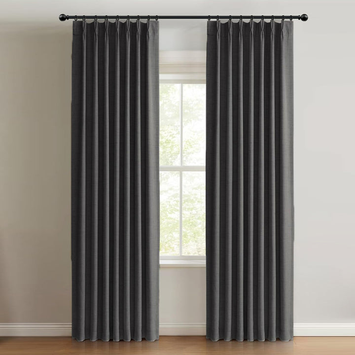 Selene Linen Drape Pleated