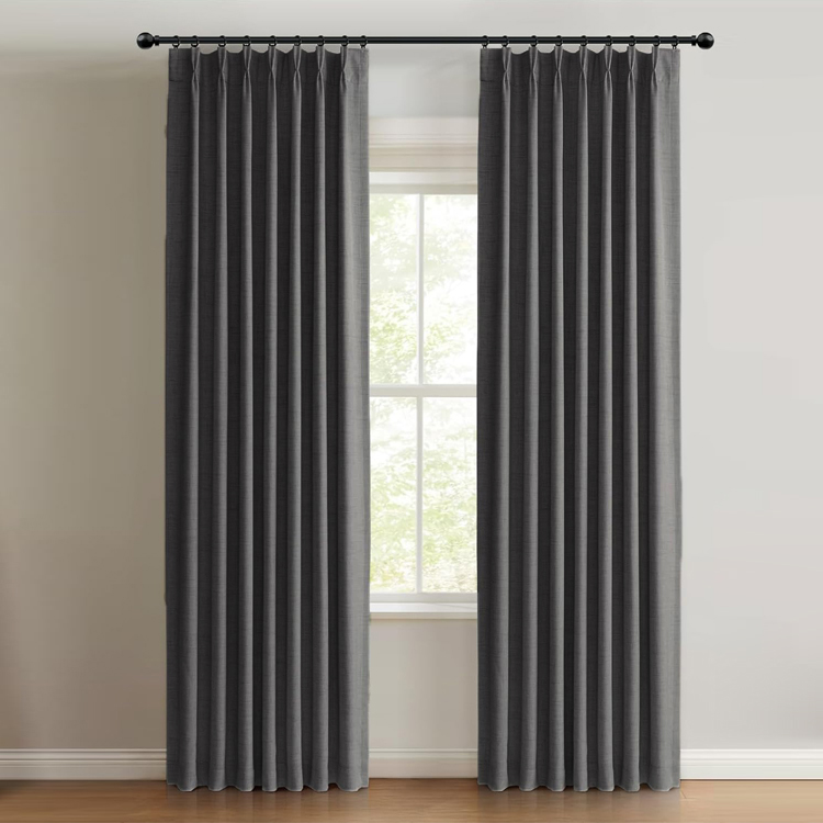 Selene Linen Drape Pleated