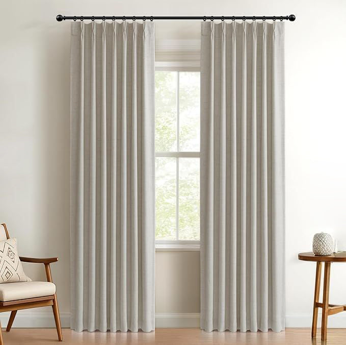 Selene Linen Drape Pleated