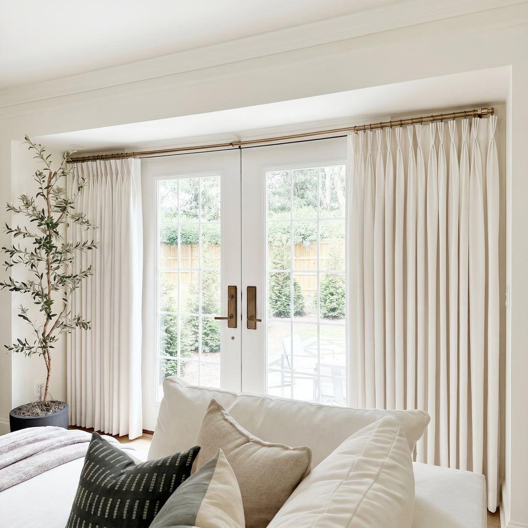 Lia Linen Drape Pleated