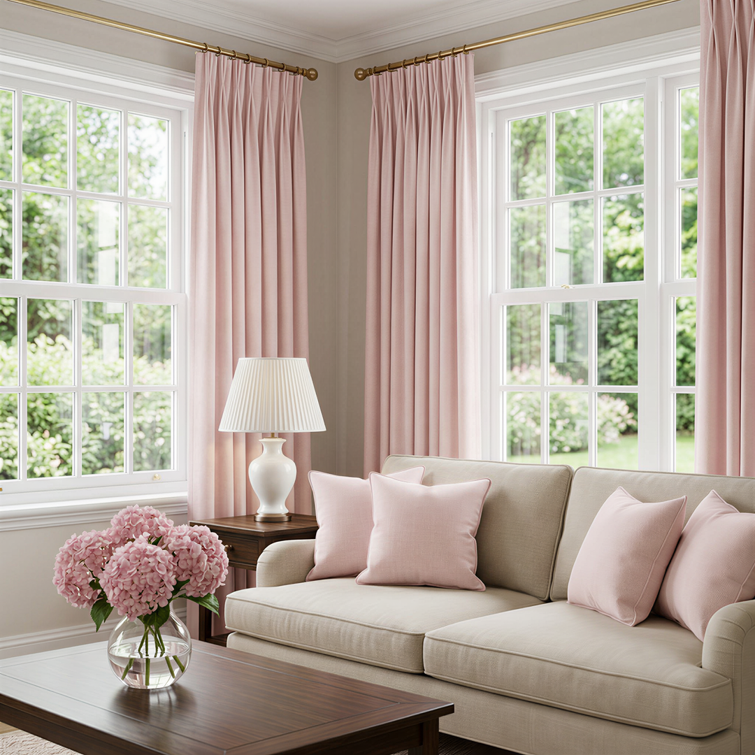 Lia Linen Drape Pleated