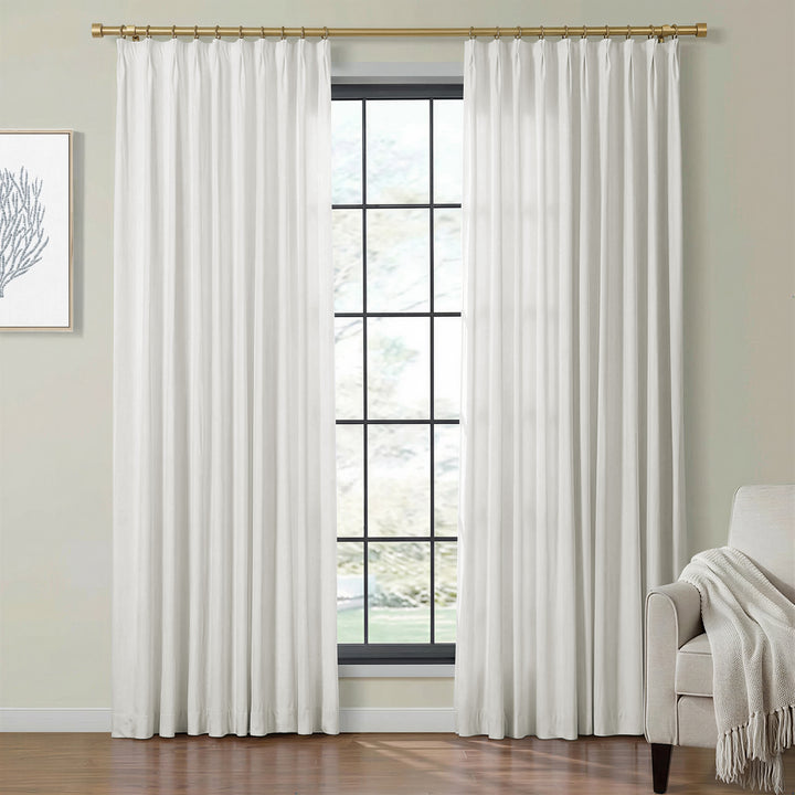 Lia Linen Drape Pleated