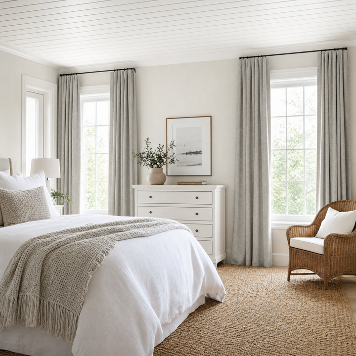 Lia Linen Drape Pleated