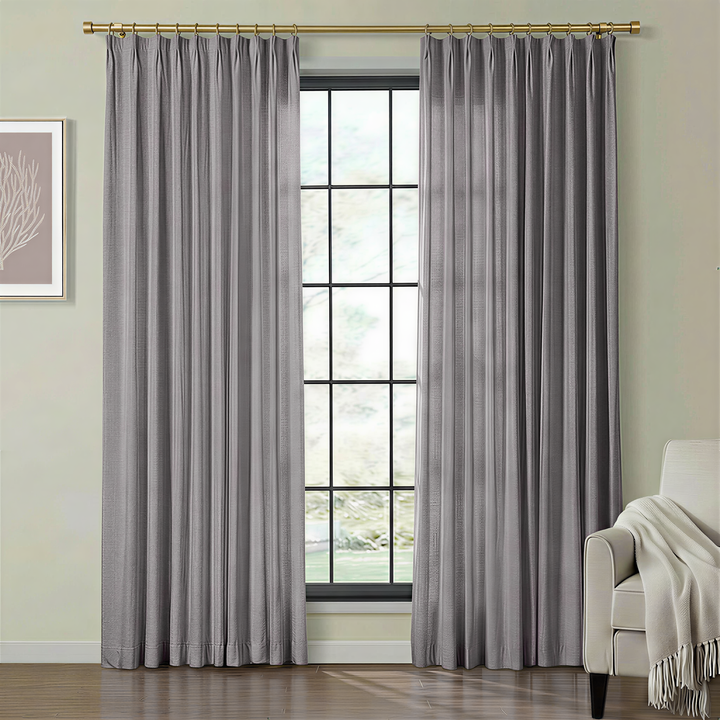 Lia Linen Drape Pleated