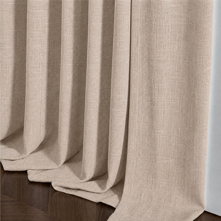 Lia Linen Drape Pleated