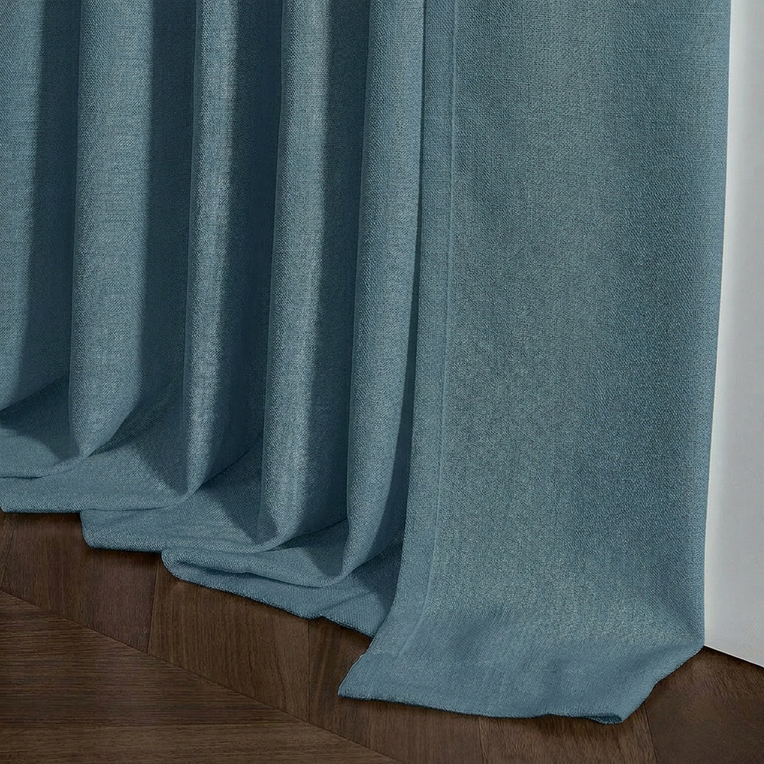 Lia Linen Drape Pleated