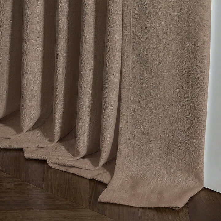 Lia Linen Drape Pleated