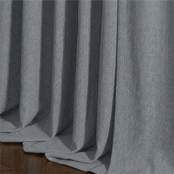 Lia Linen Drape Pleated