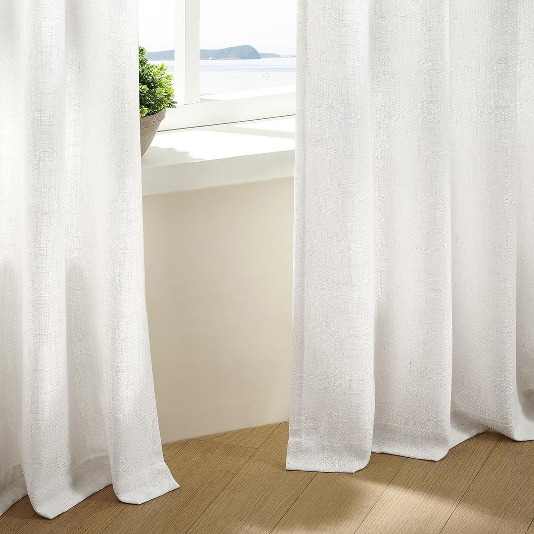 Lia Linen Drape Pleated