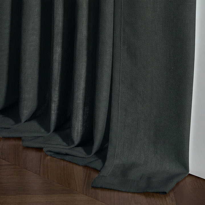 Lia Linen Drape Pleated
