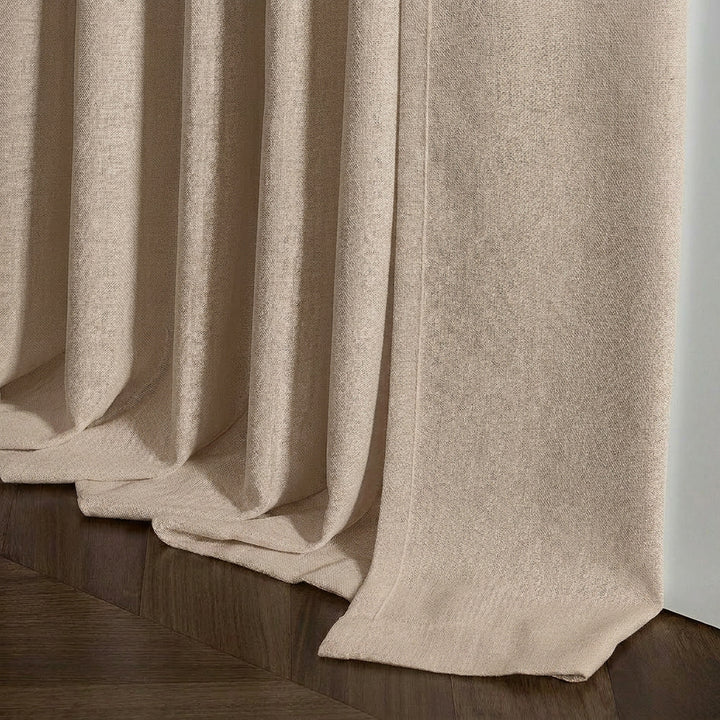 Lia Linen Drape Pleated