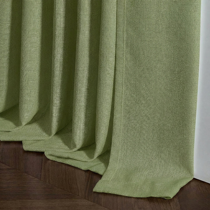 Lia Linen Drape Pleated