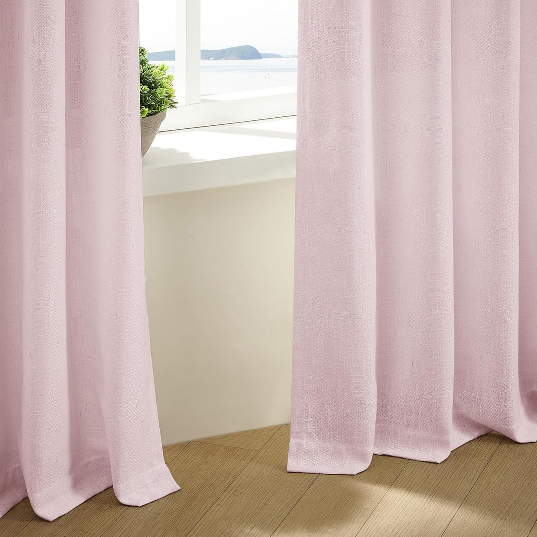Lia Linen Drape Pleated