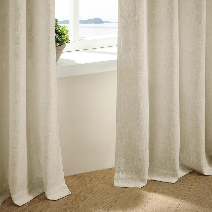 Lia Linen Drape Pleated