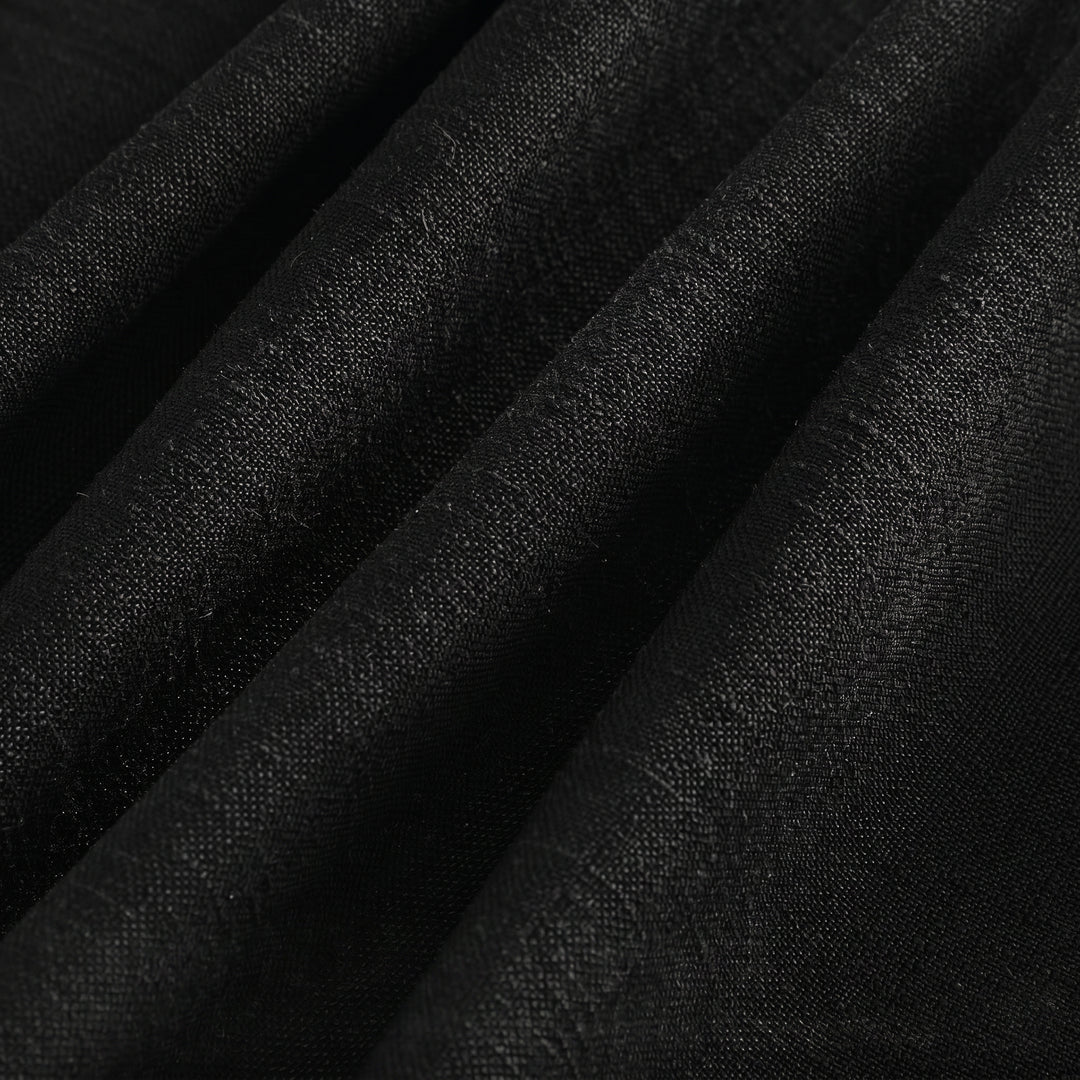 Lia Linen Drape Pleated