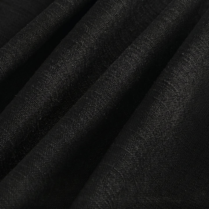 Lia Linen Drape Pleated