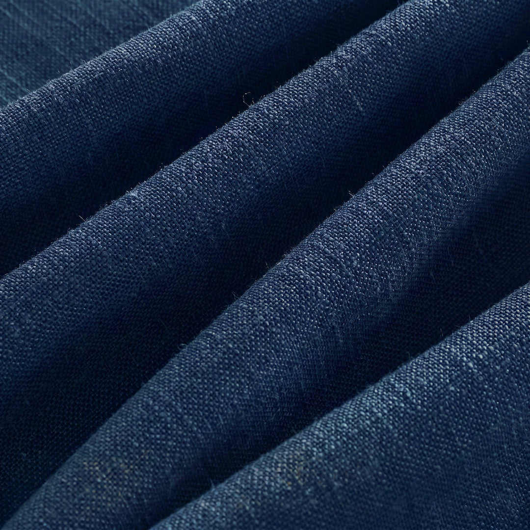 Lia Linen Drape Pleated
