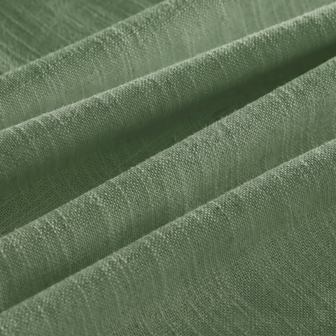 Lia Linen Drape Pleated