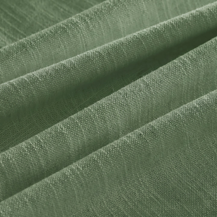 Lia Linen Drape Pleated