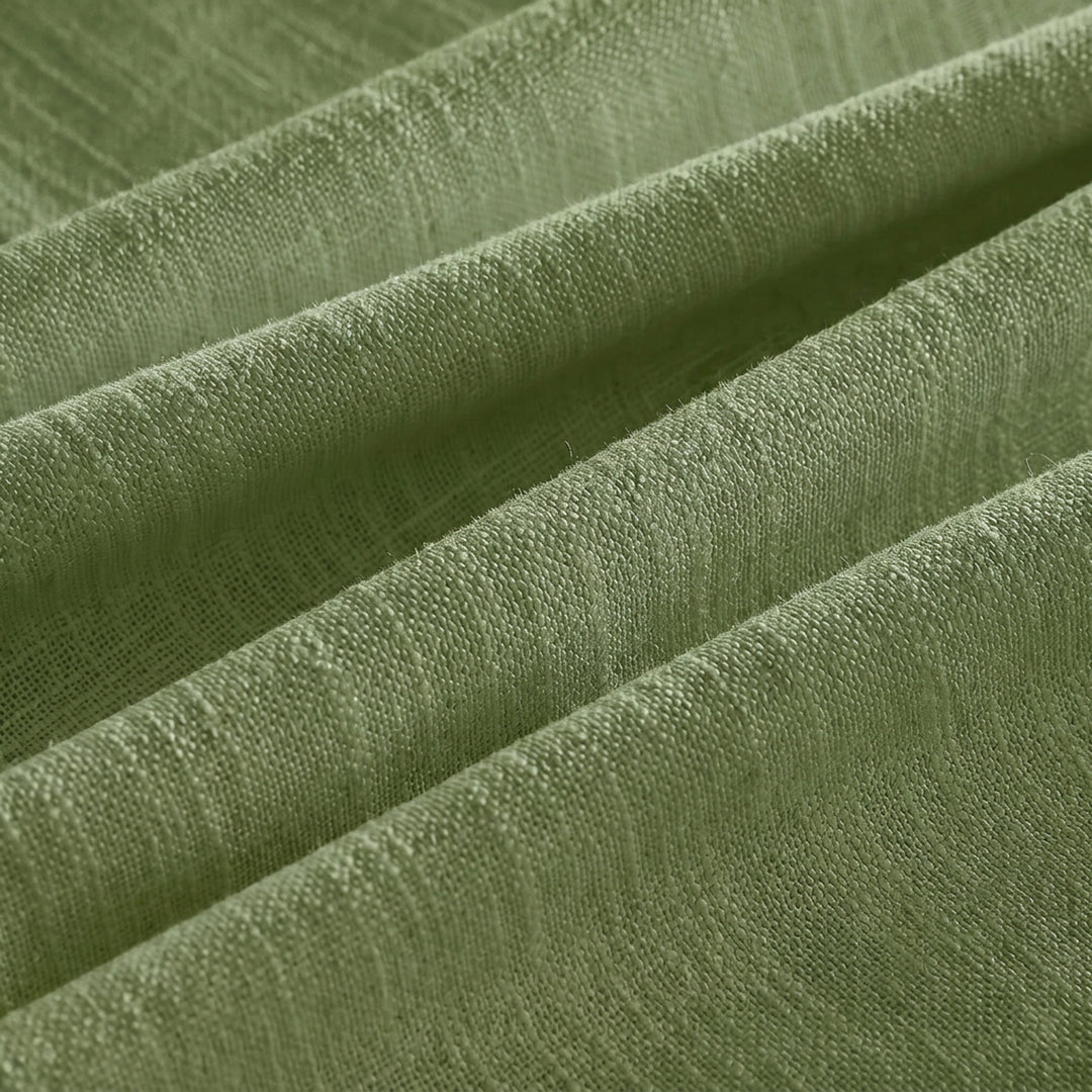 Lia Linen Drape Pleated