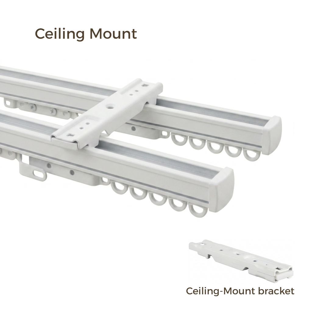 Miro Double Curtain Track