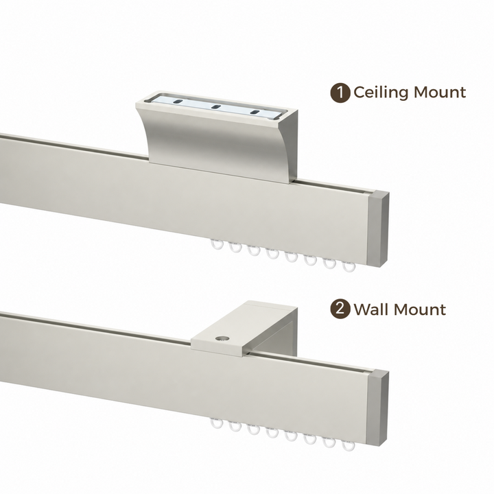 Halen Single Curtain Track