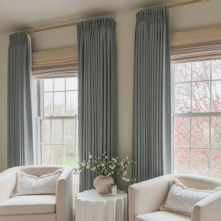 Selene Linen Drape Pleated