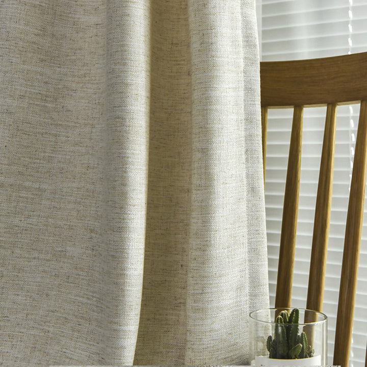 Selene Linen Drape Pleated